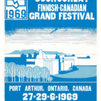 Finnish Canadian Grand Festival programme 1969