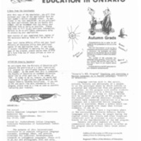 Native Language Education in Ontario, Volume Two, Number 3. January 1987.
