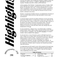 CIWA Highlights Newsletter Spring 1998